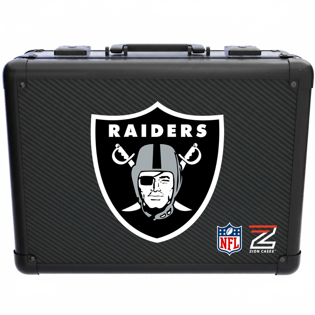 Las Vegas Raiders - NFL Carbon Fiber Slab Cases X, 2R, XL