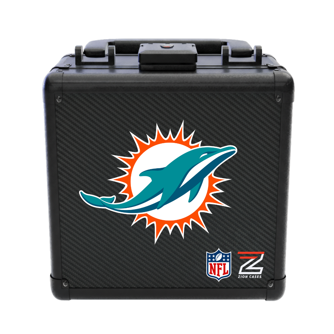 Miami Dolphins - NFL Carbon Fiber Slab Cases X, 2R, XL