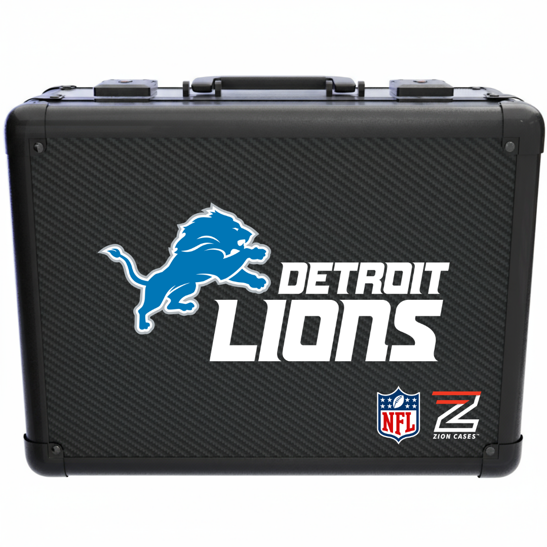 Detroit Lions - NFL Carbon Fiber Slab Cases X, 2R, XL