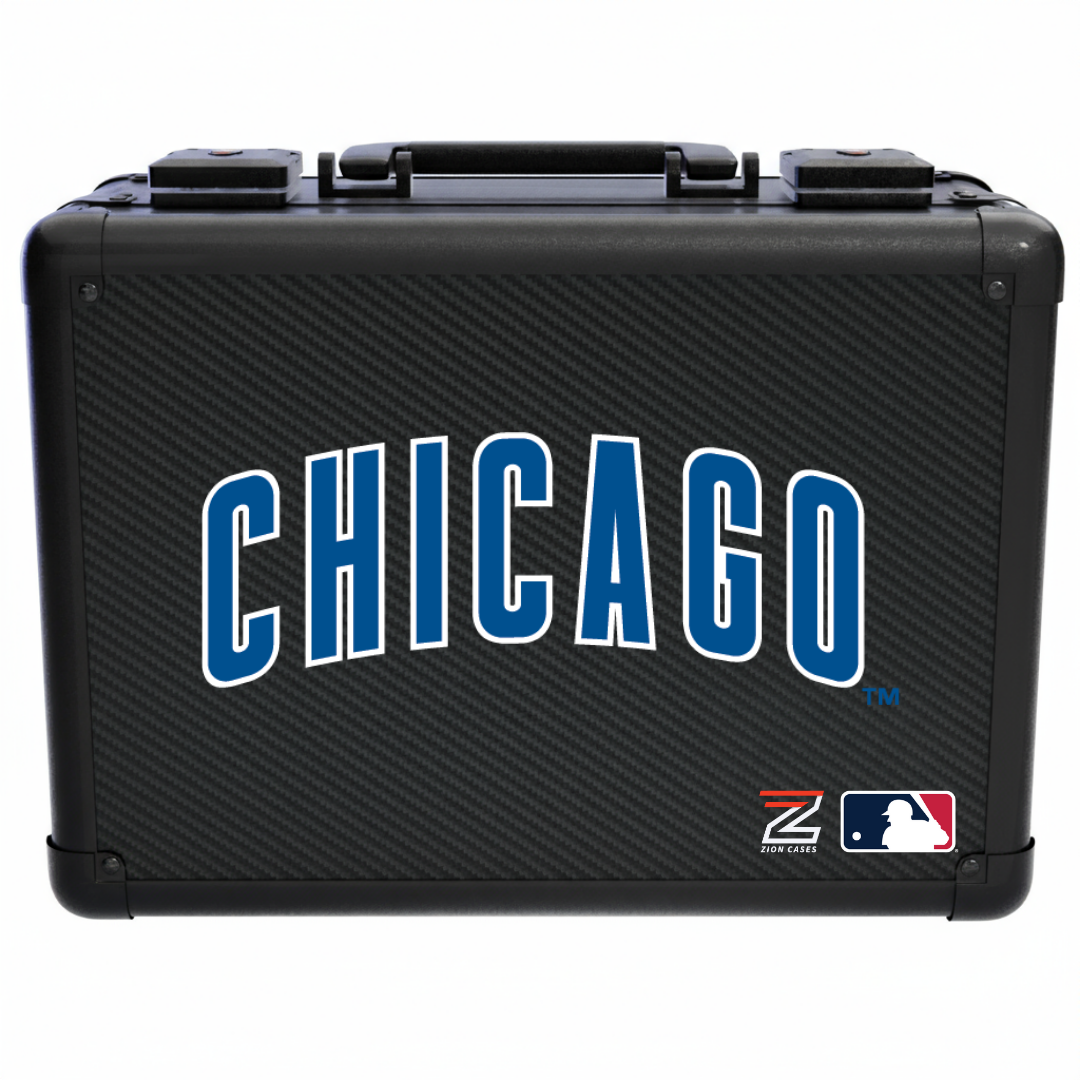 Chicago Cubs - MLB Carbon Fiber Slab Cases X, 2R, XL