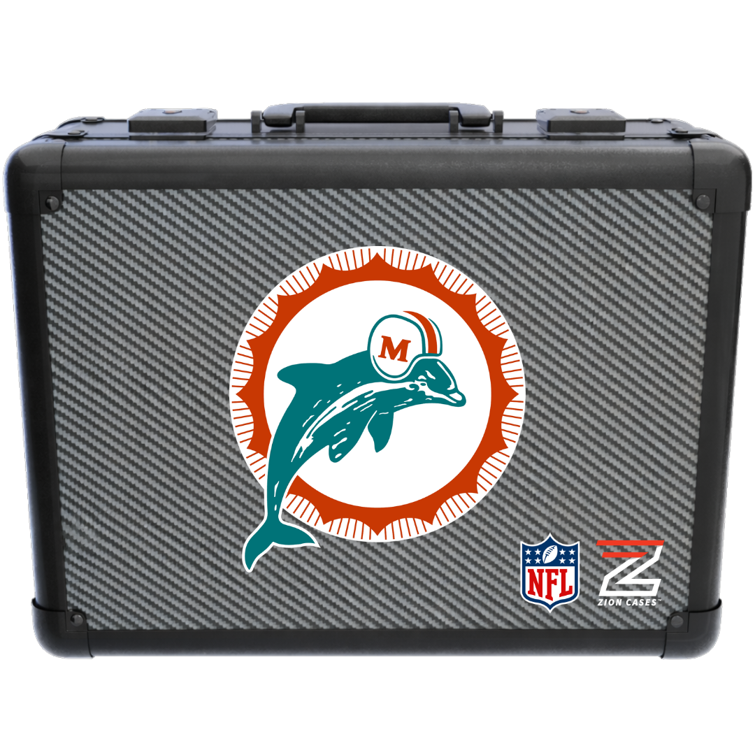 Miami Dolphins - NFL Carbon Fiber Slab Cases X, 2R, XL