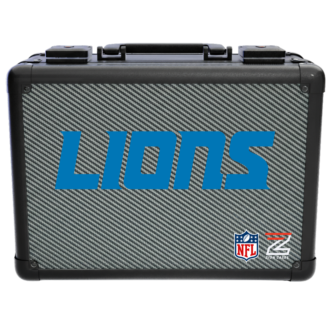 Detroit Lions - NFL Carbon Fiber Slab Cases X, 2R, XL