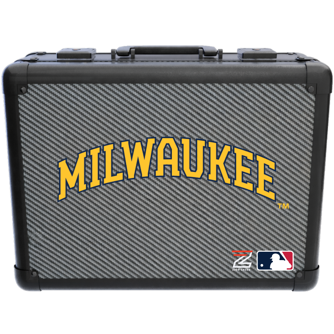 Milwaukee Brewers - MLB Carbon Fiber Slab Cases X, 2R, XL