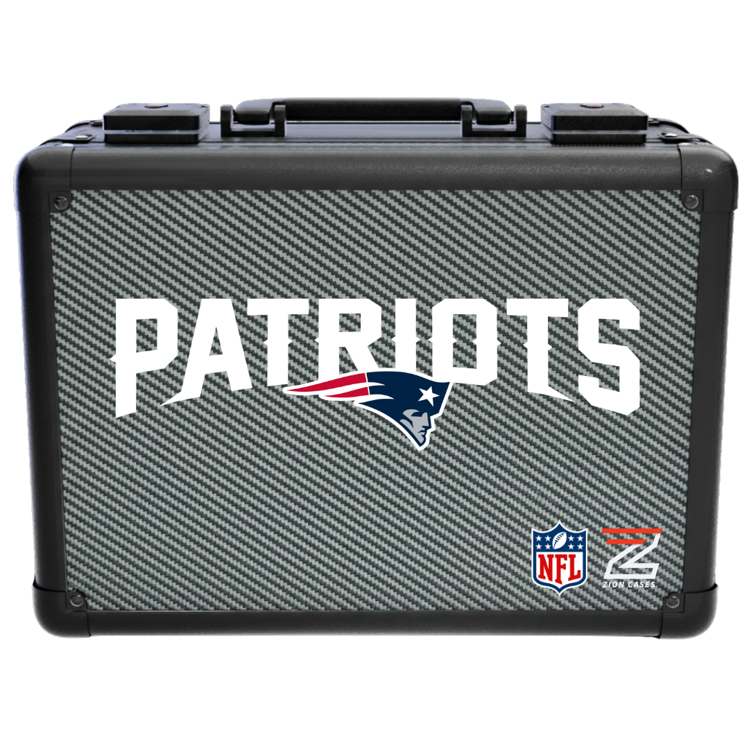 New England Patriots - NFL Carbon Fiber Slab Cases X, 2R, XL