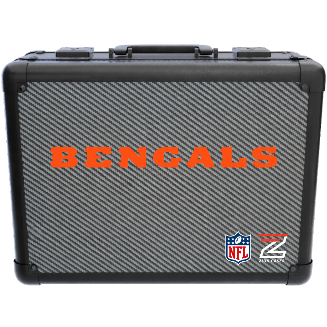 Cincinnati Bengals - NFL Carbon Fiber Slab Cases X, 2R, XL