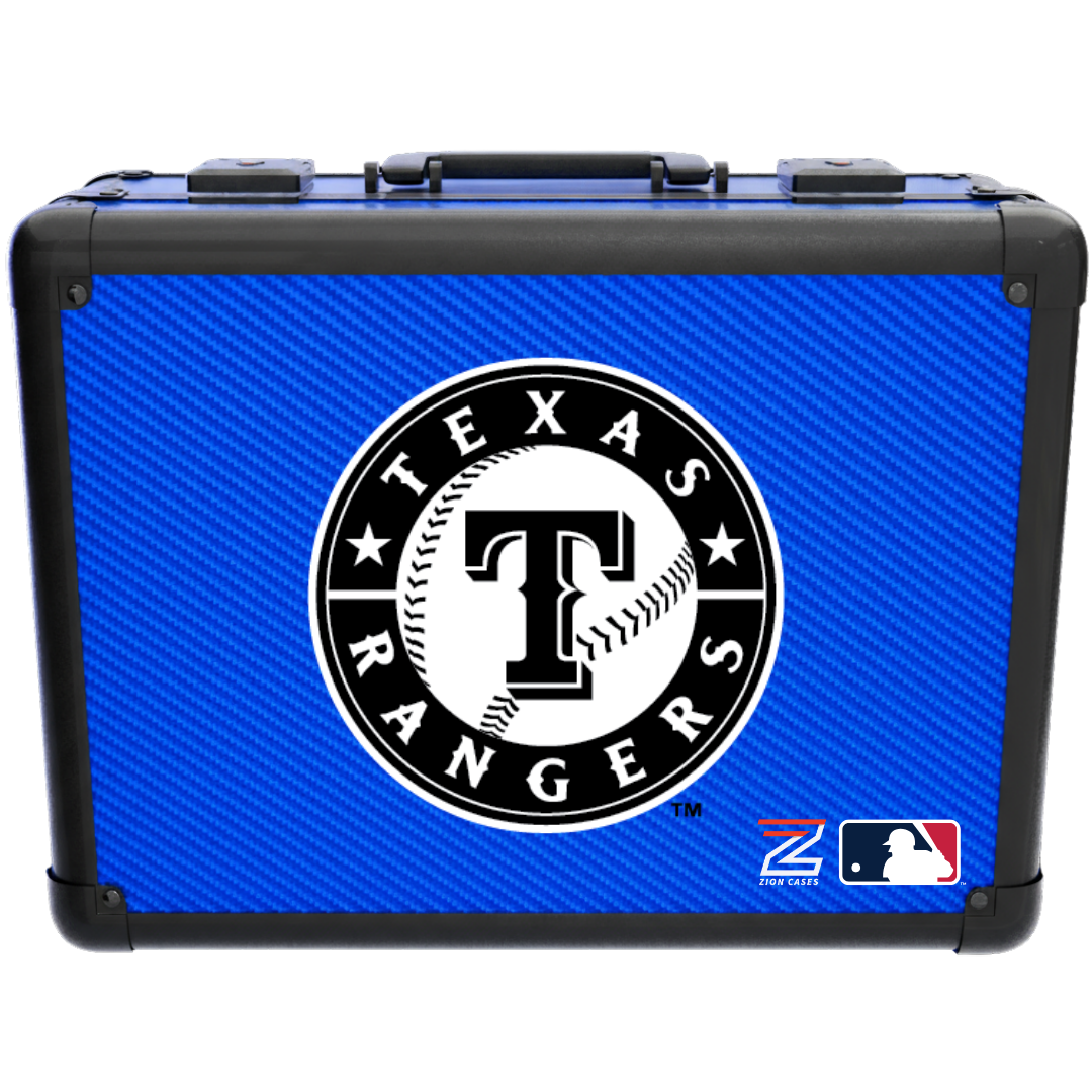 Texas Rangers - MLB Carbon Fiber Slab Cases X, 2R, XL