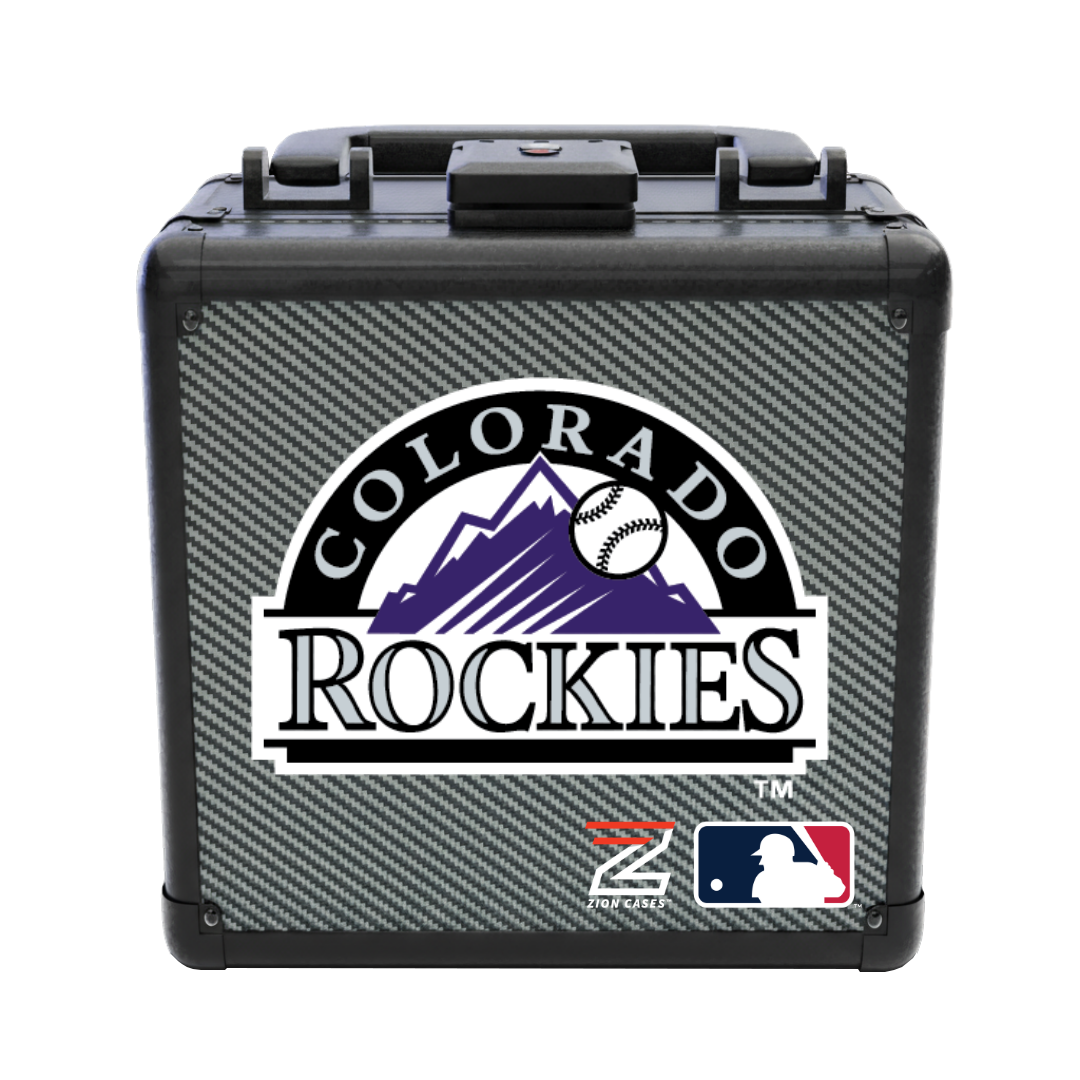 Colorado Rockies - MLB Carbon Fiber Slab Cases X, 2R, XL