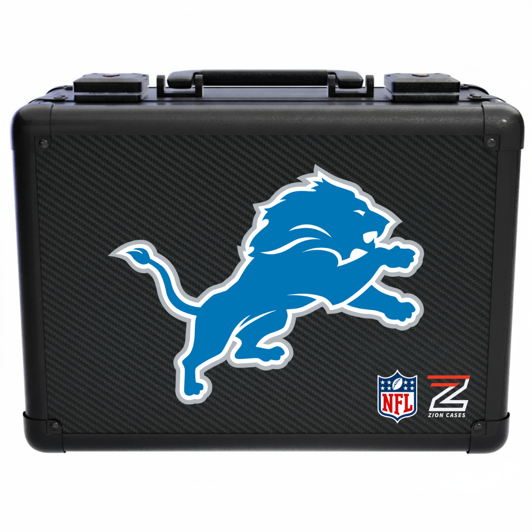 Detroit Lions - NFL Carbon Fiber Slab Cases X, 2R, XL