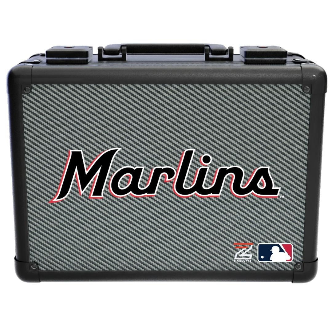 Miami Marlins - MLB Carbon Fiber Slab Cases X, 2R, XL