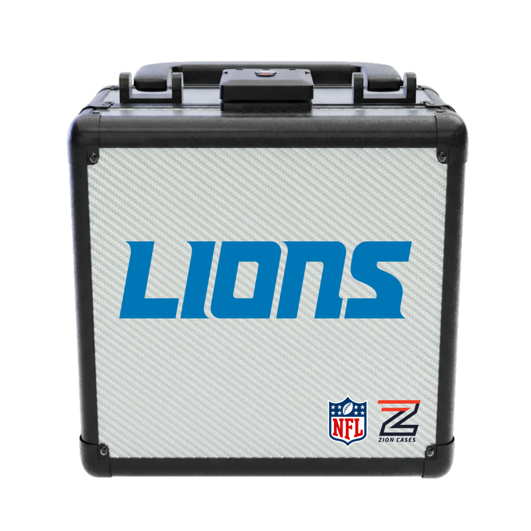Detroit Lions - NFL Carbon Fiber Slab Cases X, 2R, XL