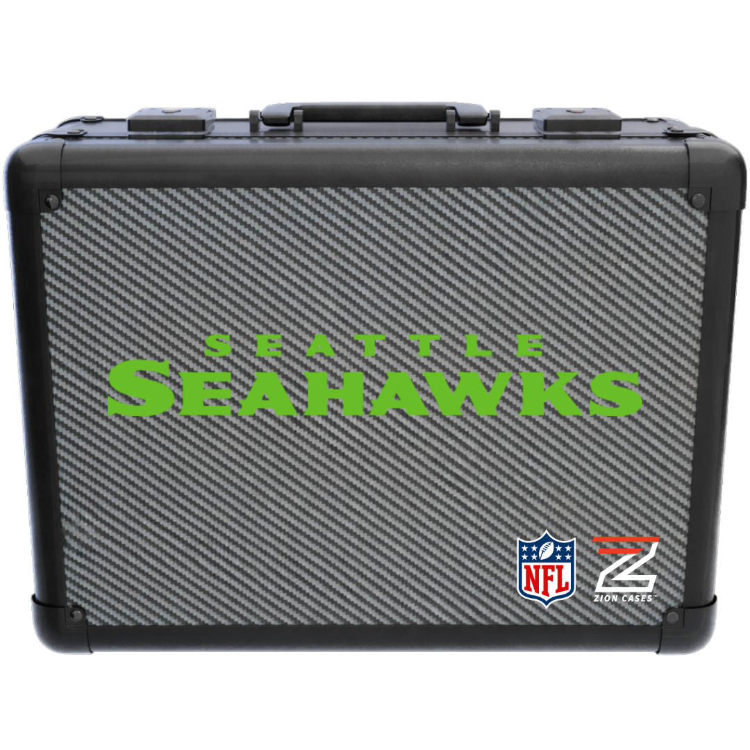 Seattle Seahawks - NFL Carbon Fiber Slab Cases X, 2R, XL
