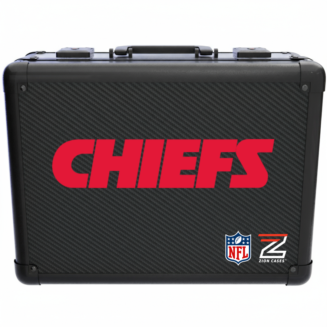 Kansas City Chiefs - NFL Carbon Fiber Slab Cases X, 2R, XL