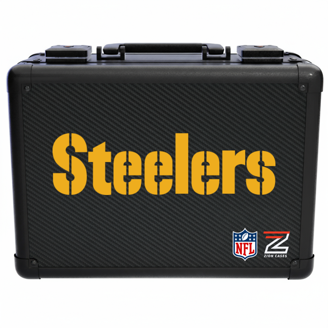 Pittsburgh Steelers - NFL Carbon Fiber Slab Cases X, 2R, XL