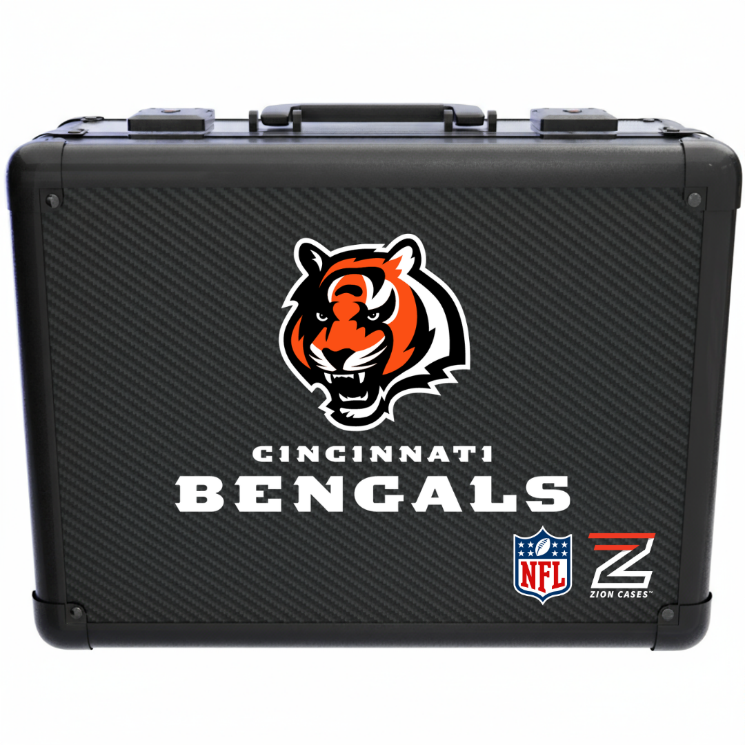 Cincinnati Bengals - NFL Carbon Fiber Slab Cases X, 2R, XL