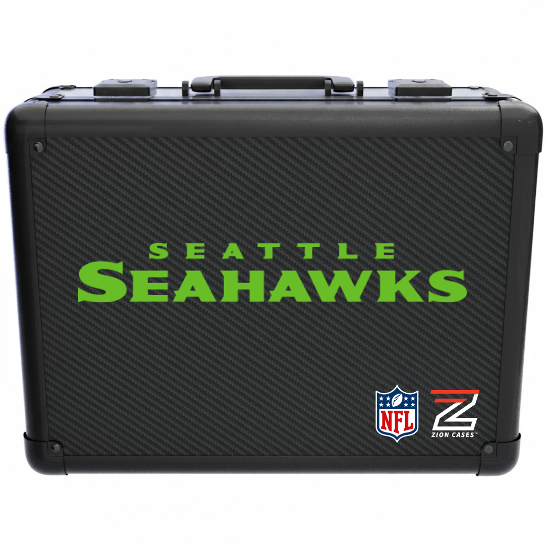Seattle Seahawks - NFL Carbon Fiber Slab Cases X, 2R, XL