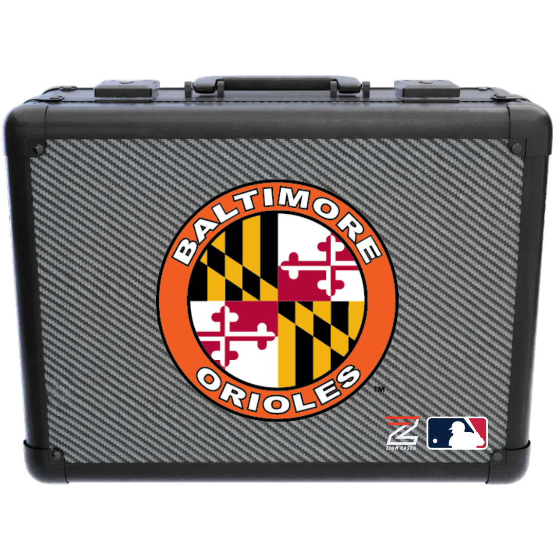 Baltimore Orioles - MLB Carbon Fiber Slab Cases X, 2R, XL