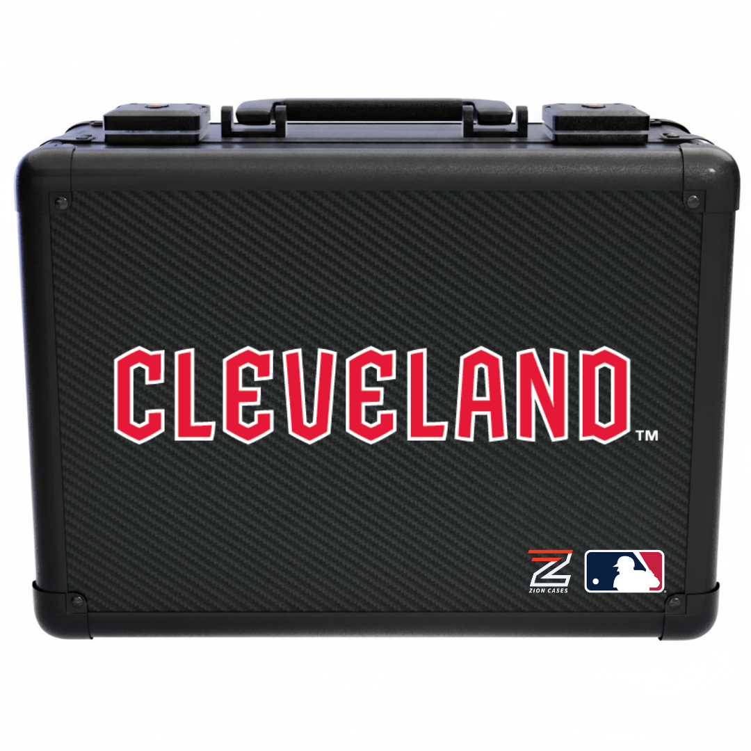 Cleveland Guardians - MLB Carbon Fiber Slab Cases X, 2R, XL