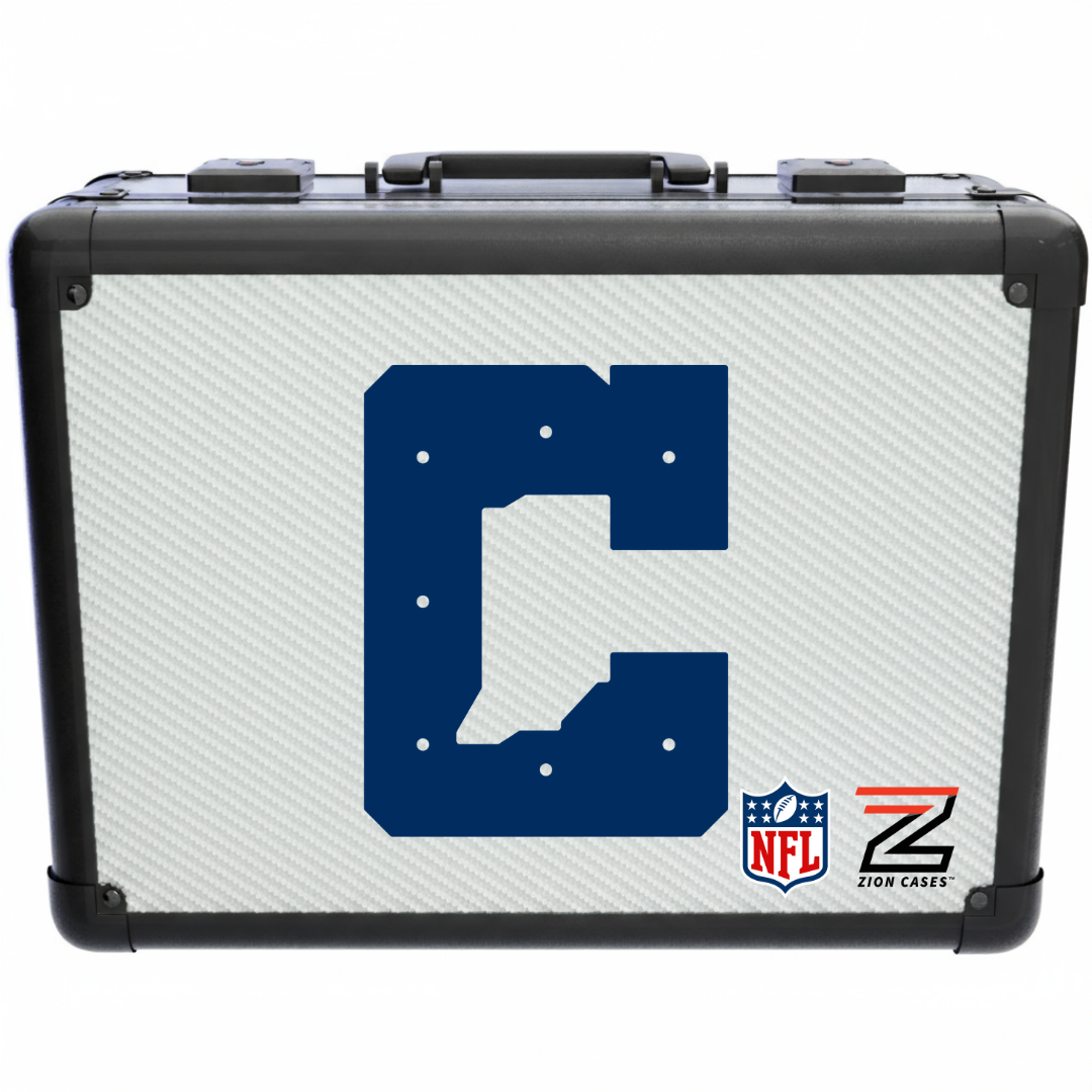 Indianapolis Colts - NFL Carbon Fiber Slab Cases X, 2R, XL