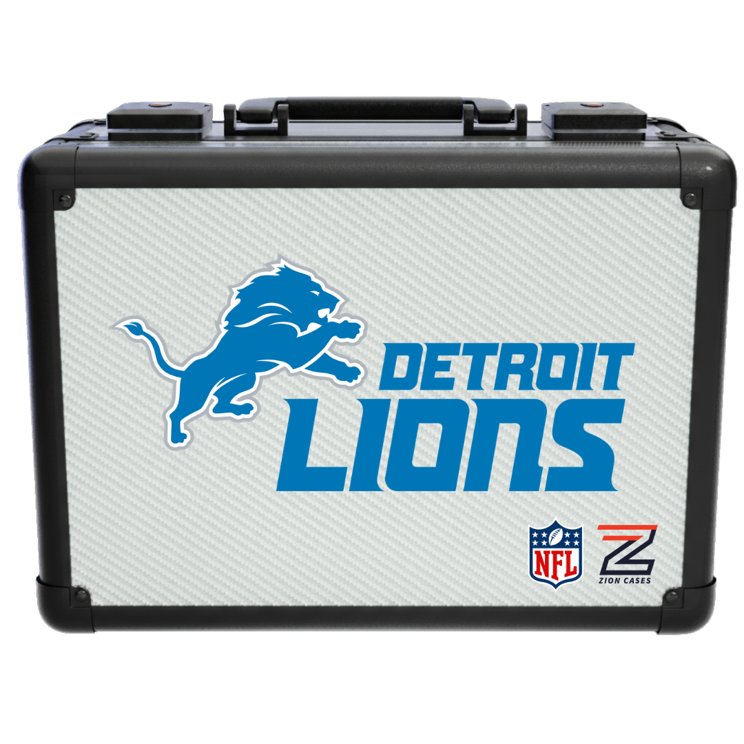 Detroit Lions - NFL Carbon Fiber Slab Cases X, 2R, XL
