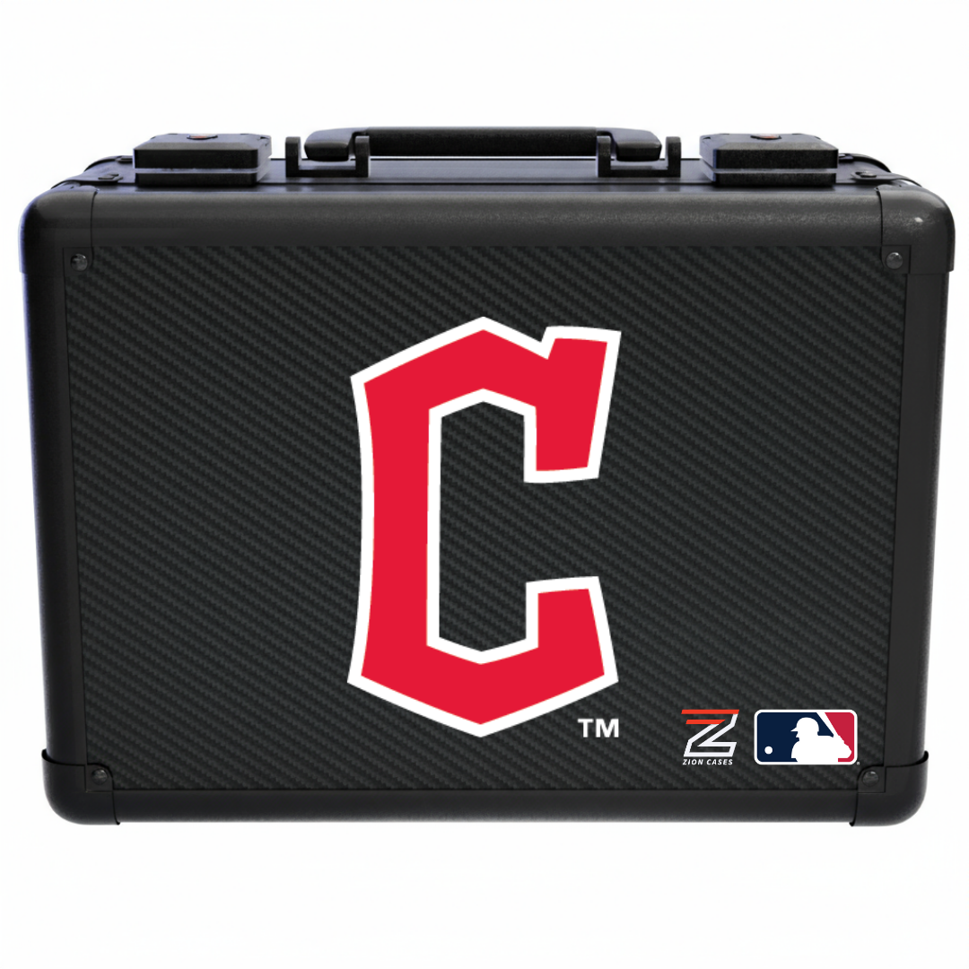 Cleveland Guardians - MLB Carbon Fiber Slab Cases X, 2R, XL