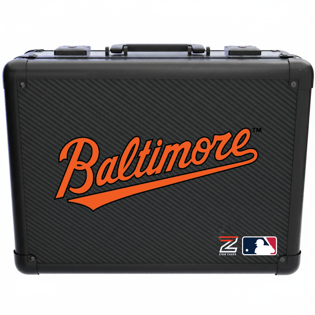 Baltimore Orioles - MLB Carbon Fiber Slab Cases X, 2R, XL