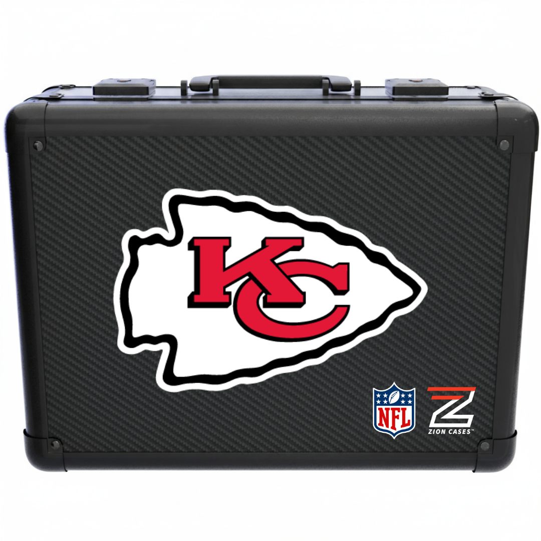 Kansas City Chiefs - NFL Carbon Fiber Slab Cases X, 2R, XL