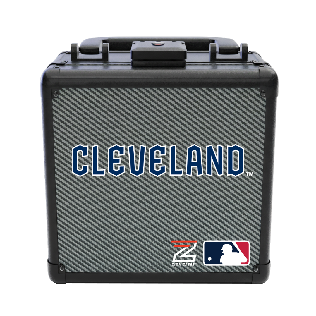 Cleveland Guardians - MLB Carbon Fiber Slab Cases X, 2R, XL