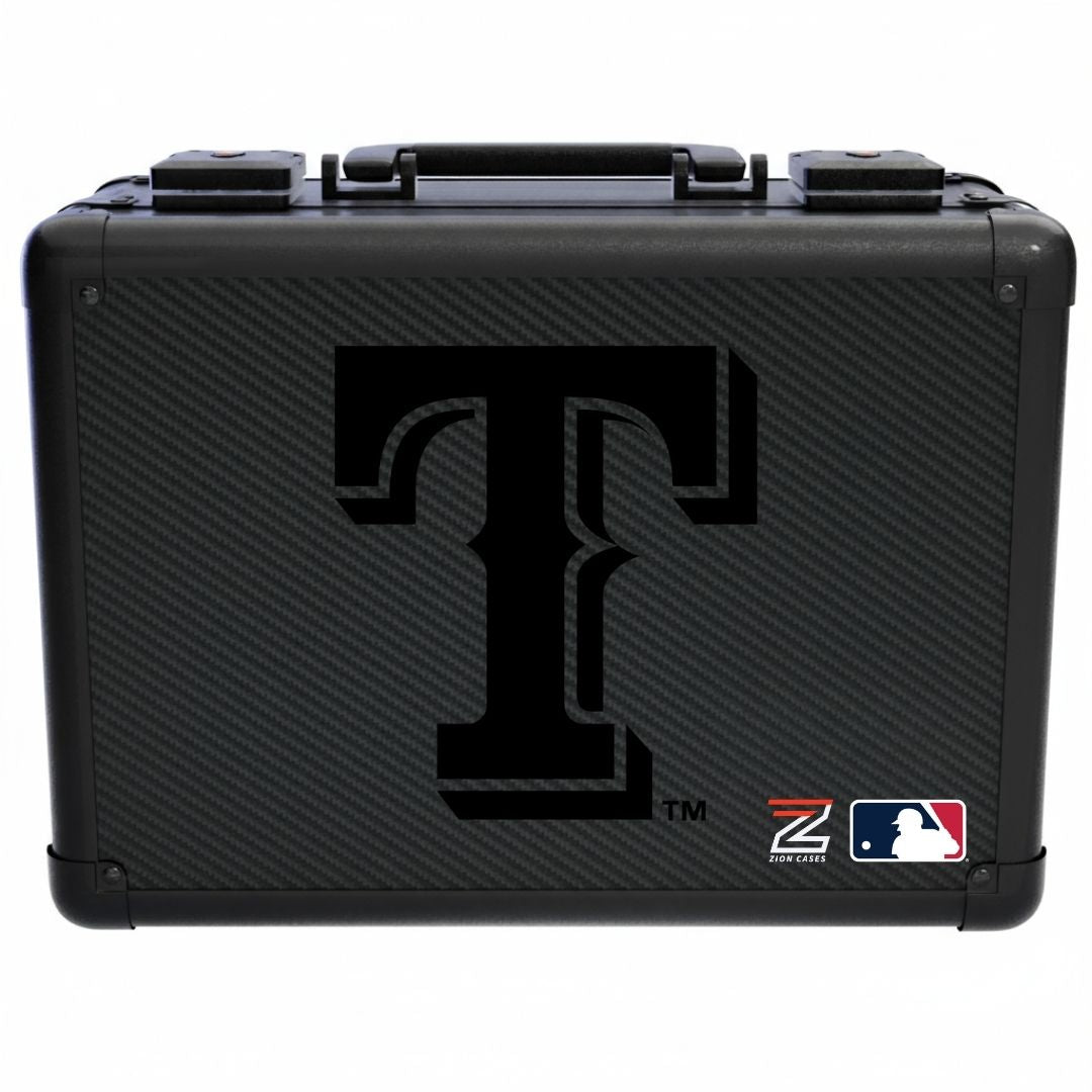 Texas Rangers - MLB Carbon Fiber Slab Cases X, 2R, XL