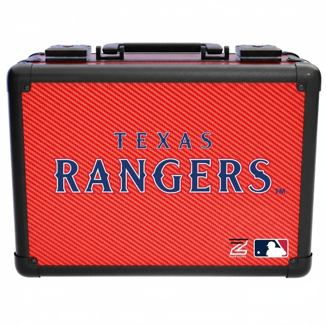 Texas Rangers - MLB Carbon Fiber Slab Cases X, 2R, XL