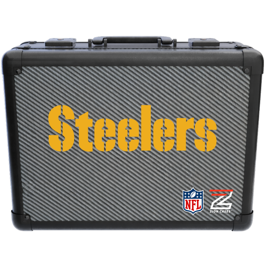 Pittsburgh Steelers - NFL Carbon Fiber Slab Cases X, 2R, XL