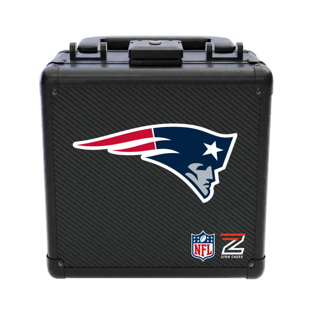 New England Patriots - NFL Carbon Fiber Slab Cases X, 2R, XL