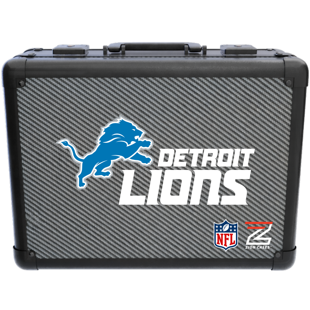 Detroit Lions - NFL Carbon Fiber Slab Cases X, 2R, XL
