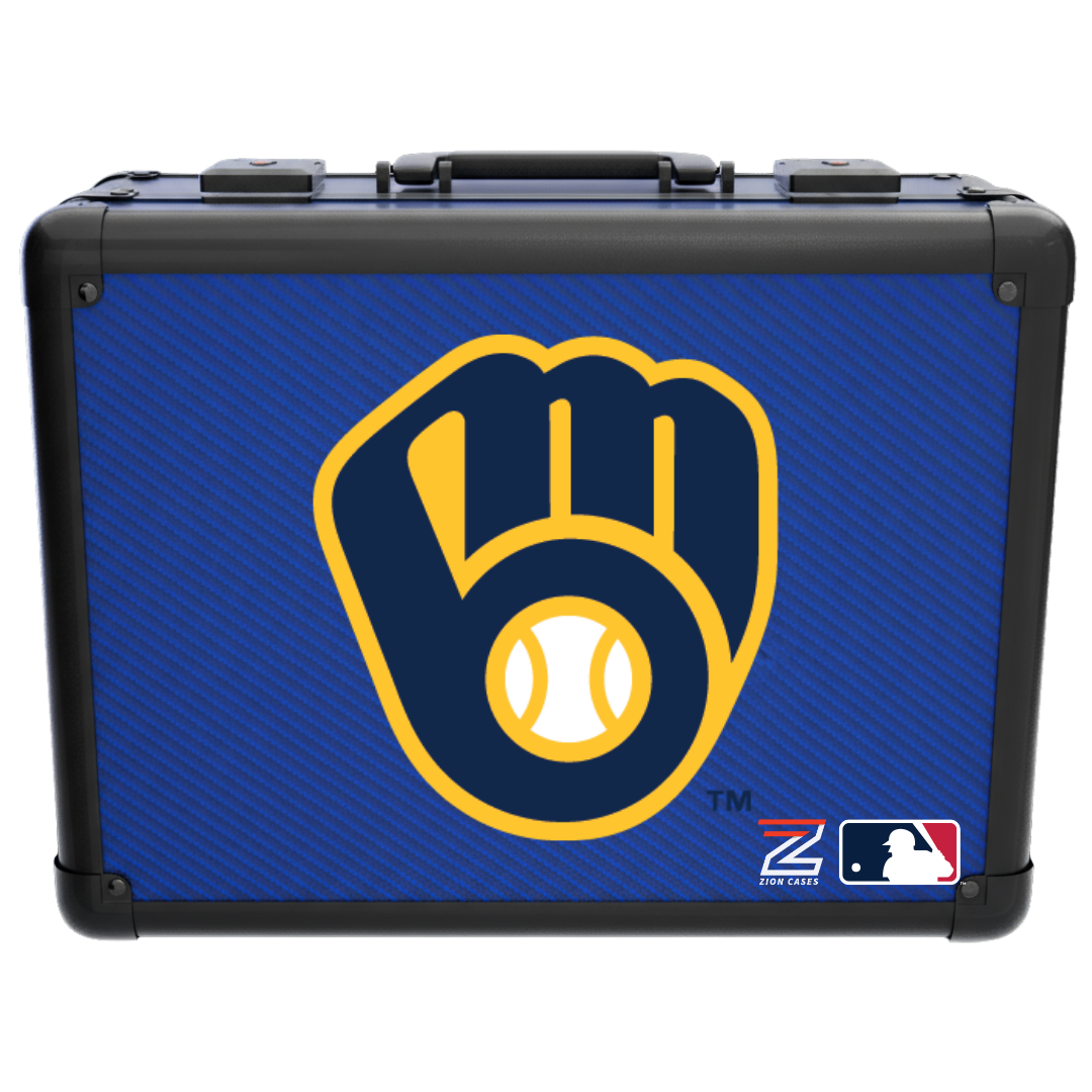 Milwaukee Brewers - MLB Carbon Fiber Slab Cases X, 2R, XL