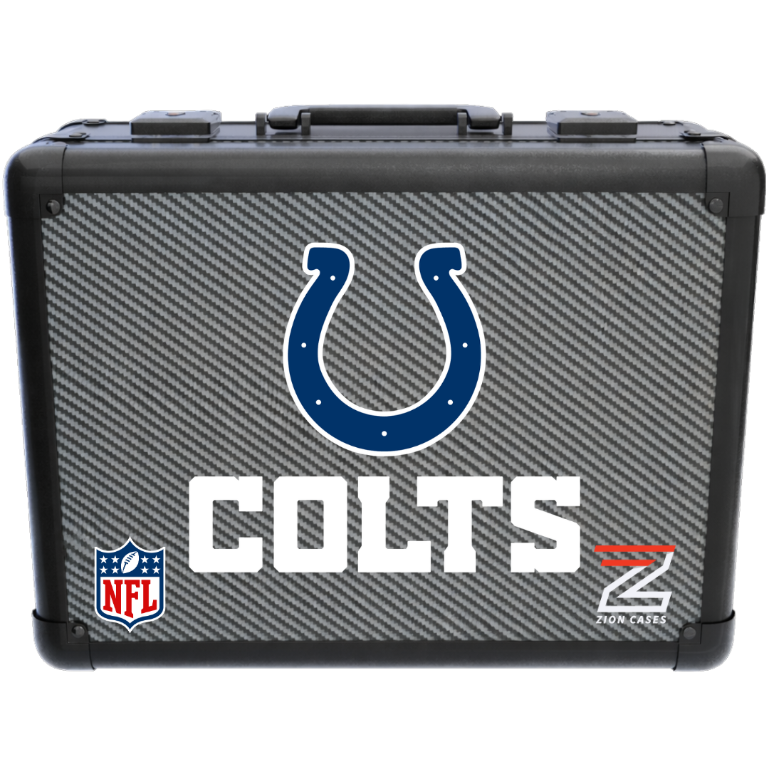 Indianapolis Colts - NFL Carbon Fiber Slab Cases X, 2R, XL