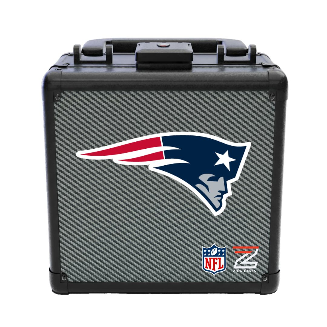 New England Patriots - NFL Carbon Fiber Slab Cases X, 2R, XL