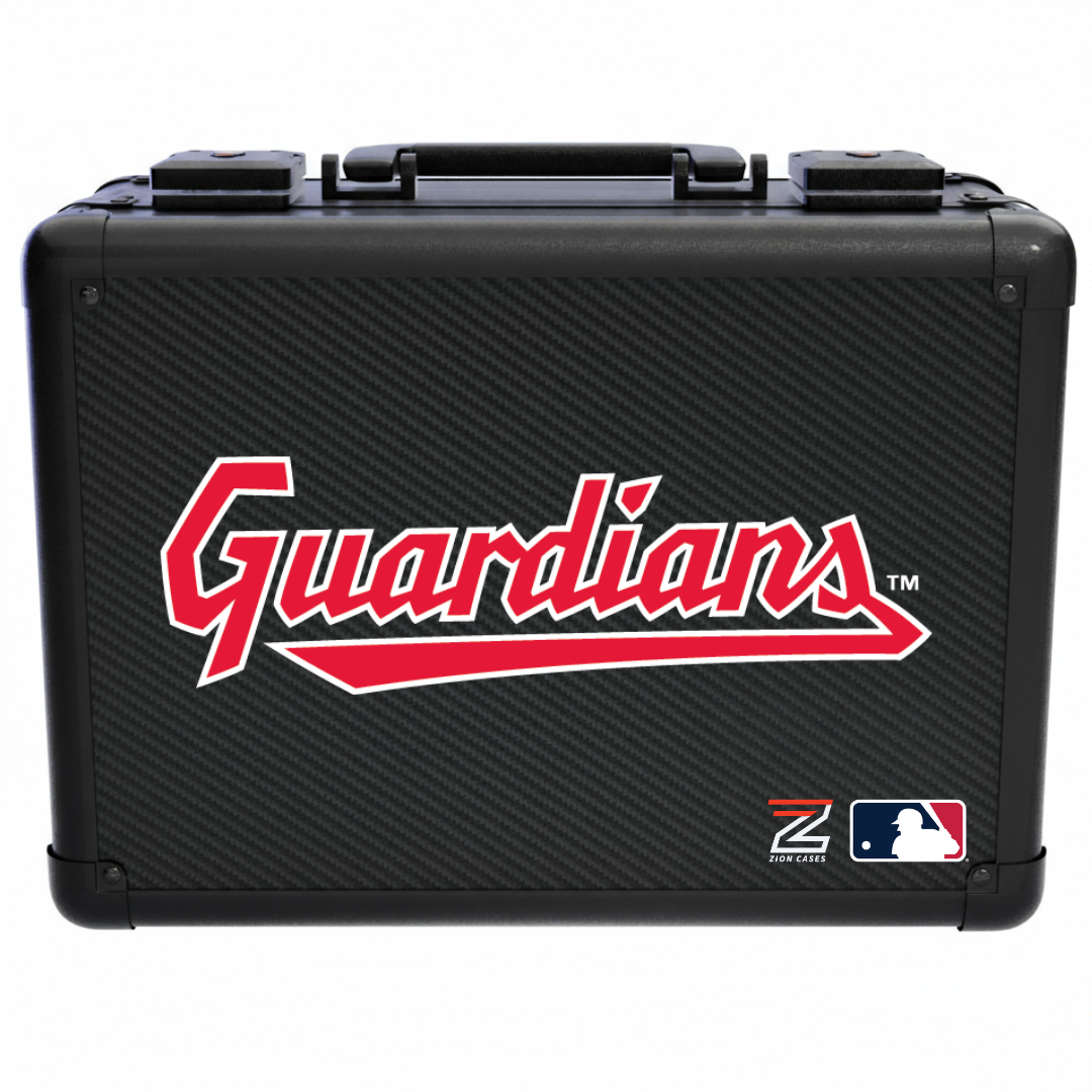 Cleveland Guardians - MLB Carbon Fiber Slab Cases X, 2R, XL