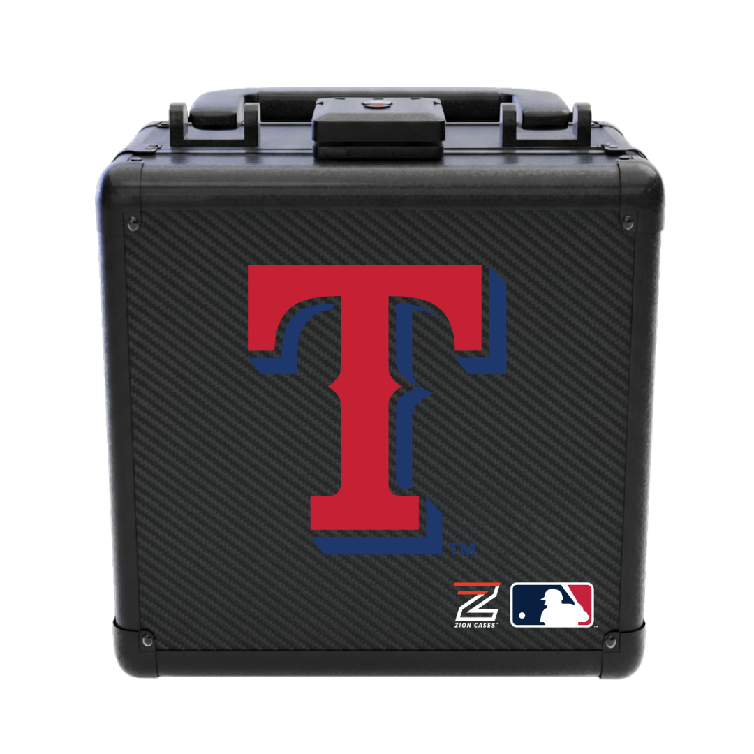 Texas Rangers - MLB Carbon Fiber Slab Cases X, 2R, XL