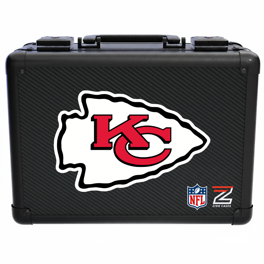 Kansas City Chiefs - NFL Carbon Fiber Slab Cases X, 2R, XL