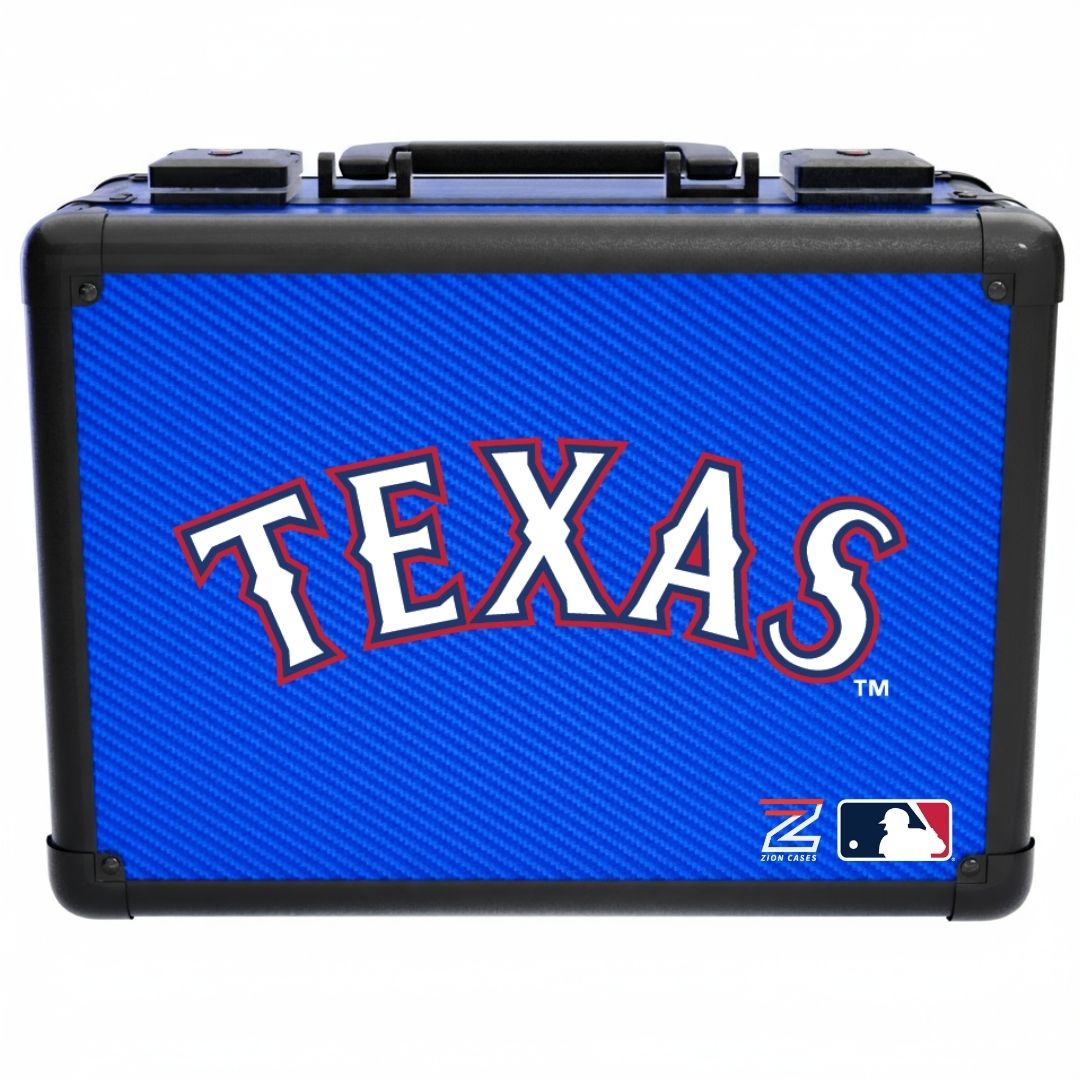 Texas Rangers - MLB Carbon Fiber Slab Cases X, 2R, XL