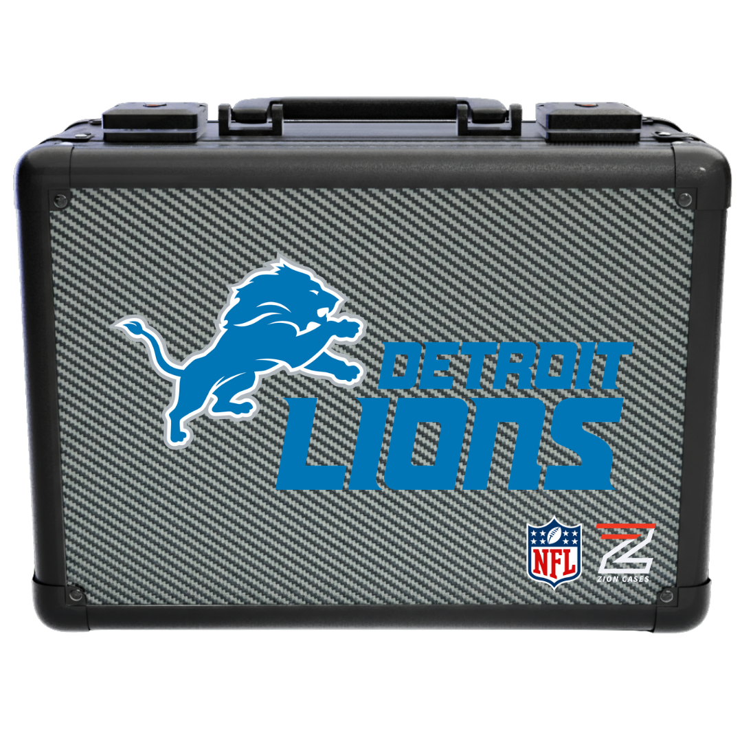 Detroit Lions - NFL Carbon Fiber Slab Cases X, 2R, XL