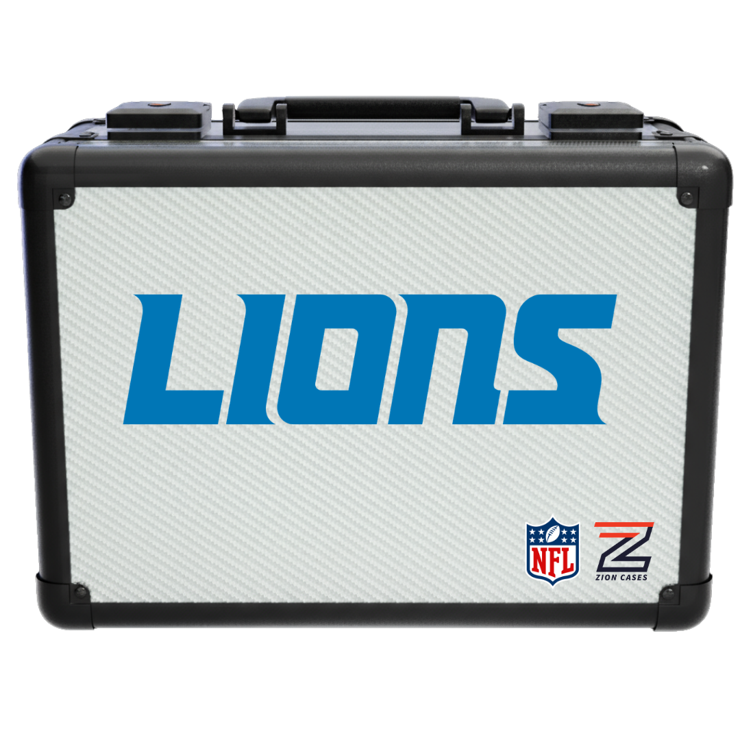 Detroit Lions - NFL Carbon Fiber Slab Cases X, 2R, XL