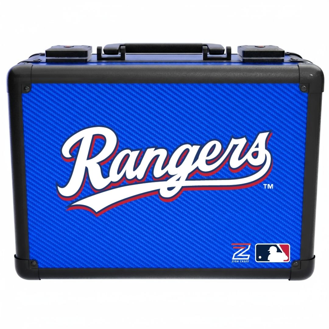 Texas Rangers - MLB Carbon Fiber Slab Cases X, 2R, XL