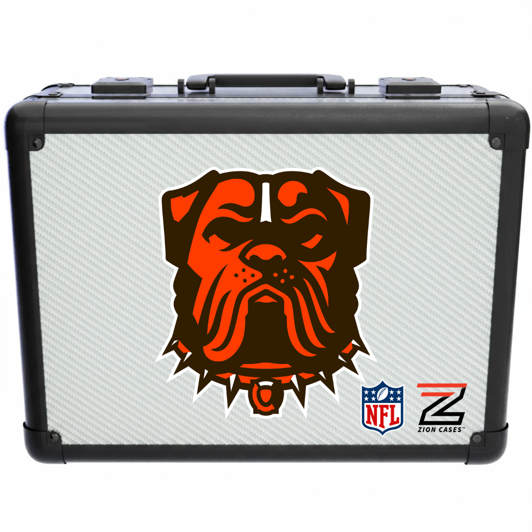 Cleveland Browns - NFL Carbon Fiber Slab Cases X, 2R, XL