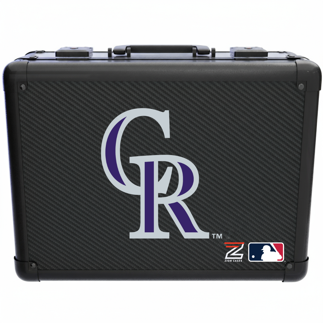 Colorado Rockies - MLB Carbon Fiber Slab Cases X, 2R, XL