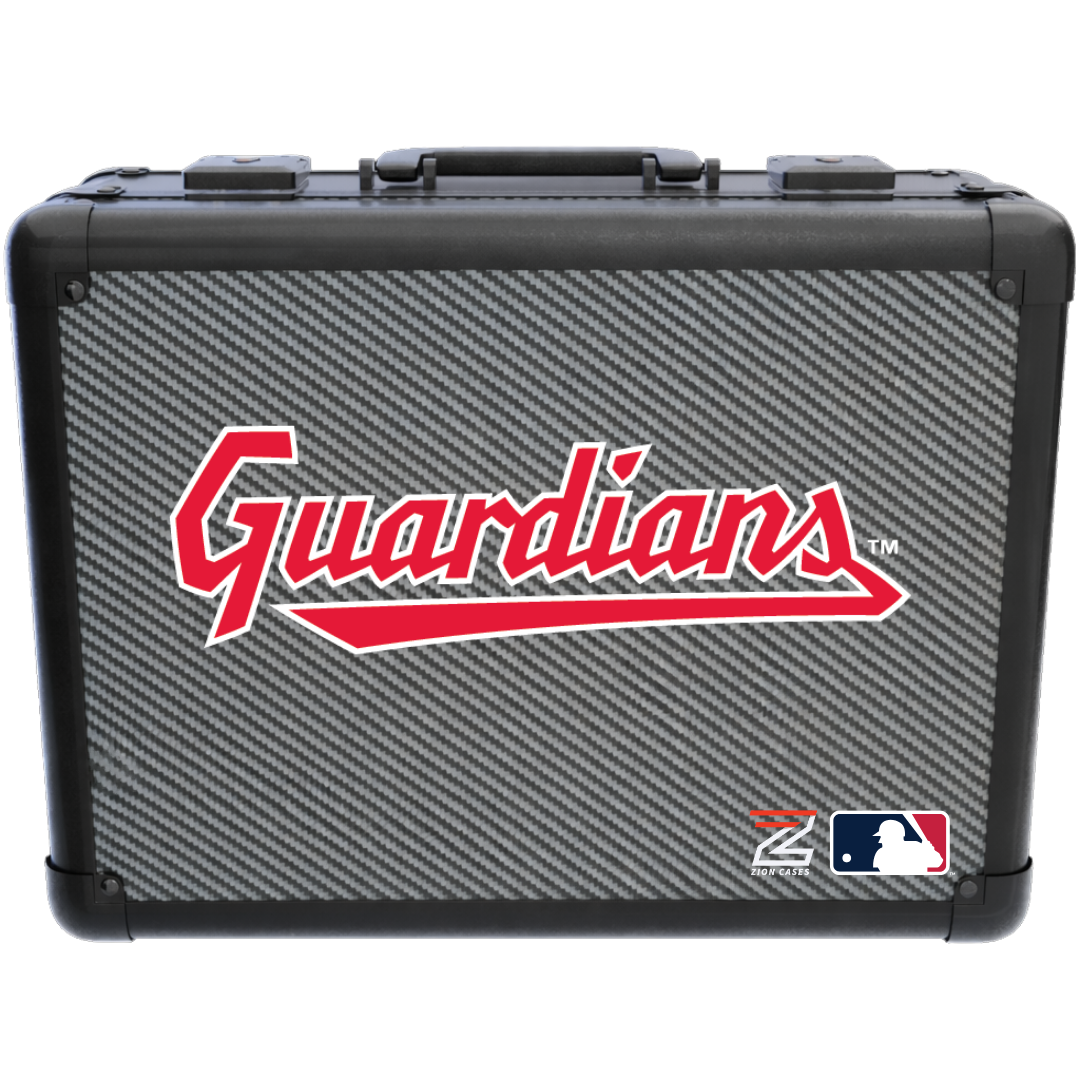 Cleveland Guardians - MLB Carbon Fiber Slab Cases X, 2R, XL