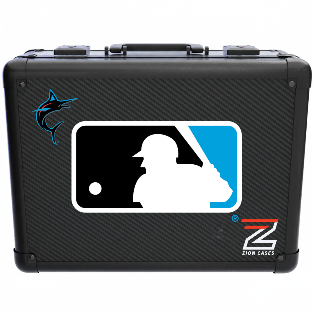 Miami Marlins - MLB Carbon Fiber Slab Cases X, 2R, XL