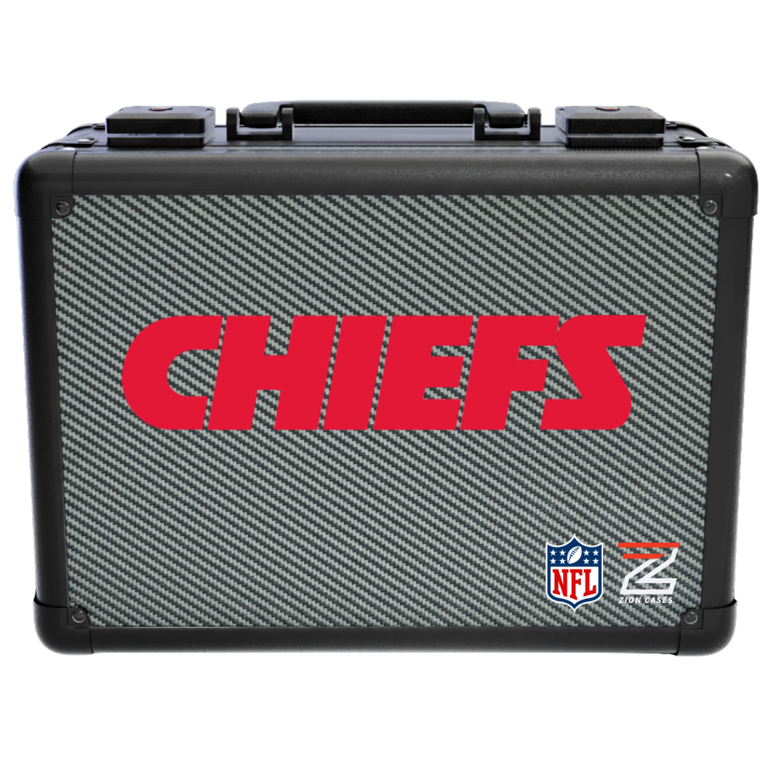 Kansas City Chiefs - NFL Carbon Fiber Slab Cases X, 2R, XL
