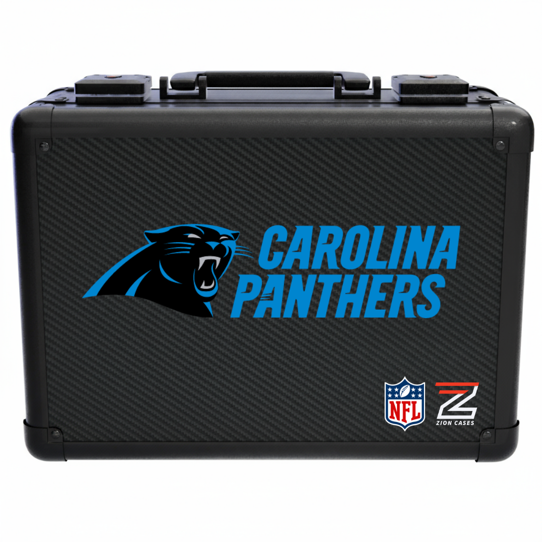 Carolina Panthers - NFL Carbon Fiber Slab Cases X, 2R, XL