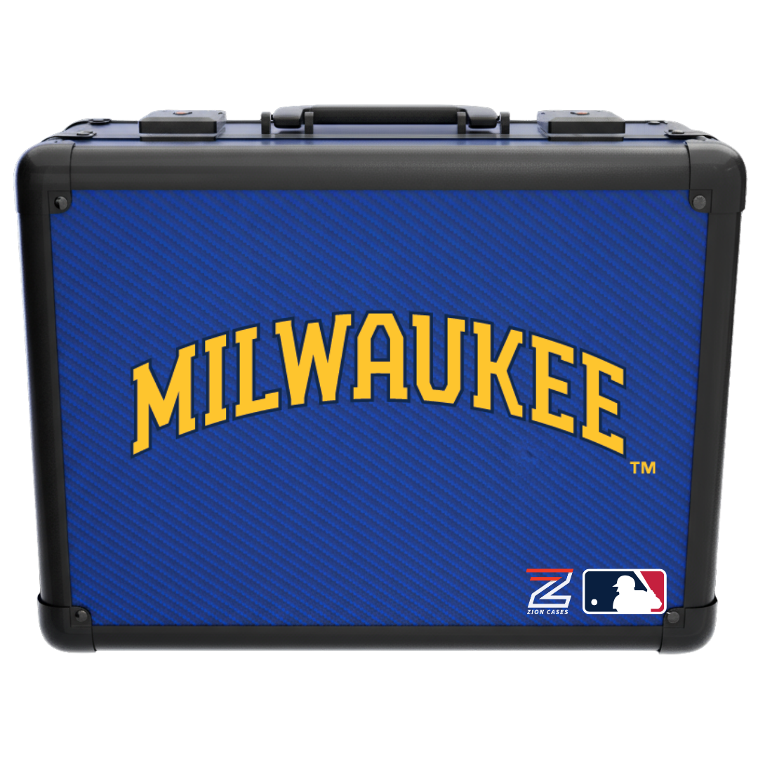 Milwaukee Brewers - MLB Carbon Fiber Slab Cases X, 2R, XL