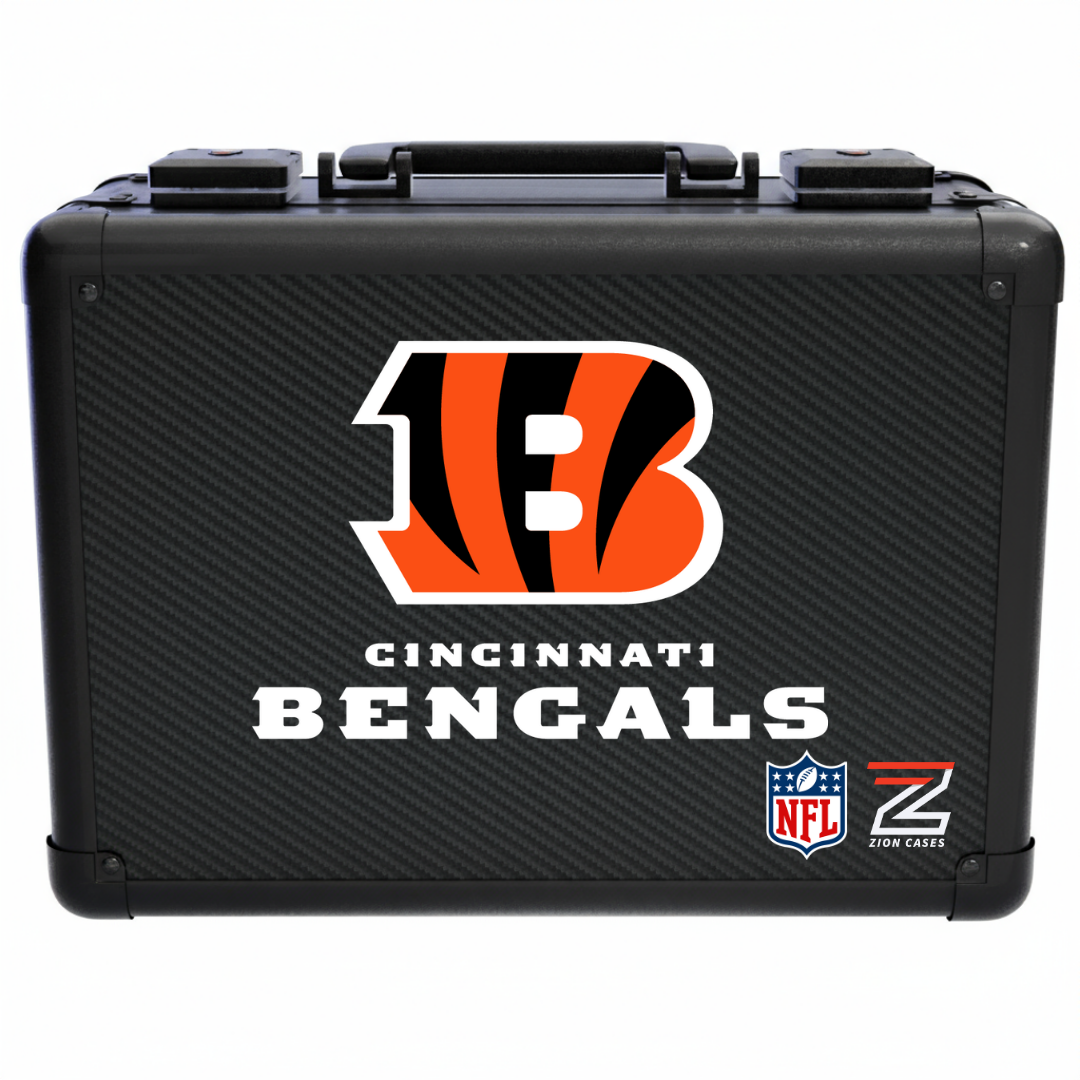 Cincinnati Bengals - NFL Carbon Fiber Slab Cases X, 2R, XL